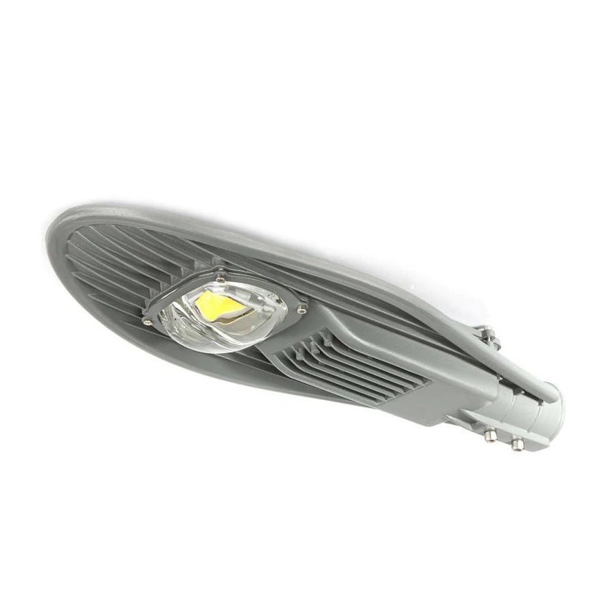 Lampa Stradala 220v 50W LED COB GRI Iluminare Nocturna 